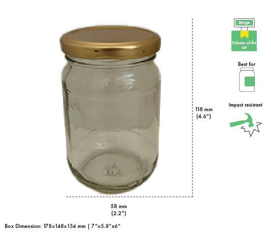 Unbreaka: 250-350 gms