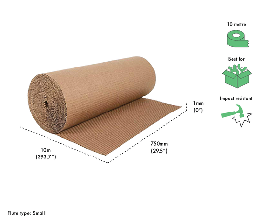 2 Ply Roll (Narrow Flute)