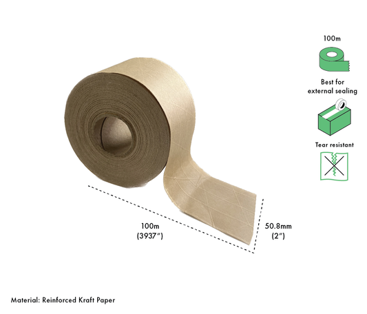 Water Activated Reinforced Tape