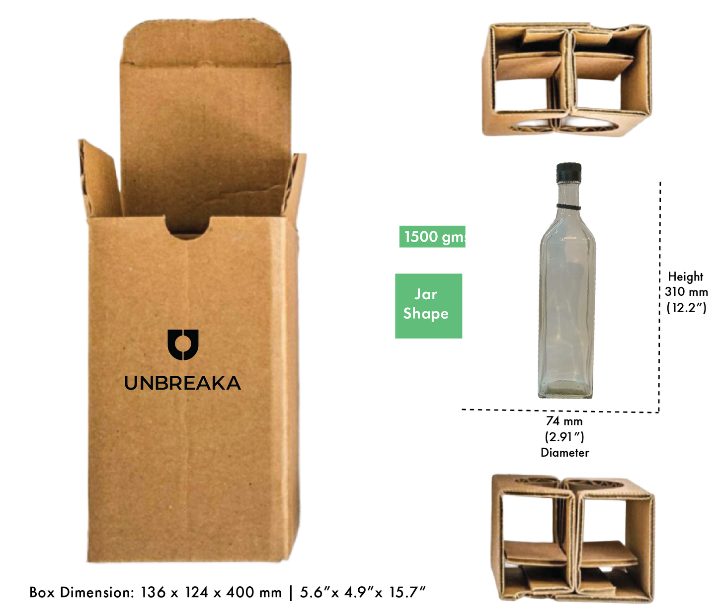 Unbreaka Packaging
