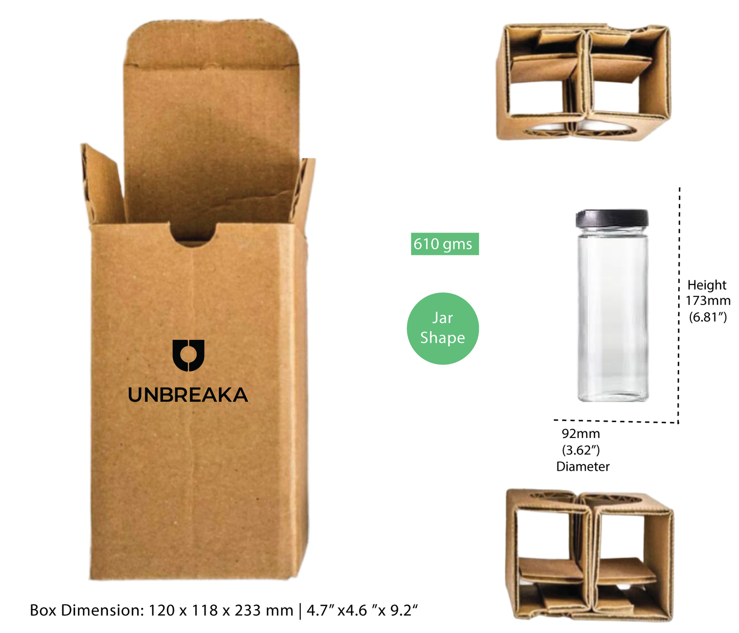 Unbreaka Packaging