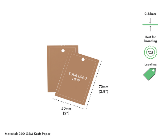 Rectangular Tag